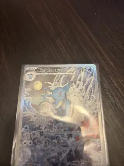 Kingdra EX 131 Pokemon TCG Scarlet & Violet Black Star Promo - Image 2