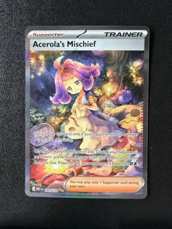 POKEMON TCG - MEGA EVOLUTION - ACEROLA'S MISCHIEF 183/132 - Image 1