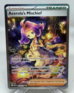 Acerola’s Mischief SIR 183/132 Pokemon Mega Evolution English - Image 1