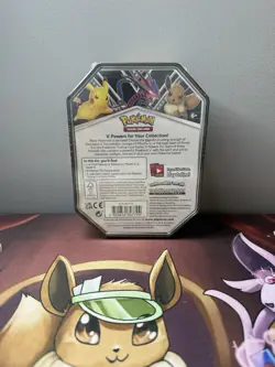 POKEMON TCG V POWERS TIN - PIKACHU V - BRAND NEW FACTORY SEALED - Image 2