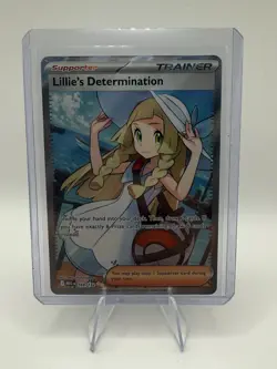 Pokemon TCG Lillie's Determination 169/132 Ultra Rare Mega Evolution MINT/NM - Image 1