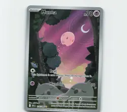 Pokemon TCG Munna Illustration Rare Black Bolt 116/086 - Pack Fresh - Image 1