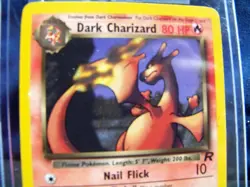 2000 Dark Charizard 21/82 Non-Holo Rare Team Rocket - Pokemon LP - EX+ / NM- - Image 2