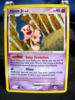 2008 Pokemon Mime Jr. DP22 Diamond and Pearl Promos Holo - NM- - Image 1