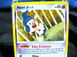 2008 Pokemon Mime Jr. DP22 Diamond and Pearl Promos Holo - NM- - Image 2
