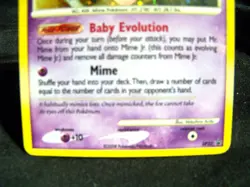 2008 Pokemon Mime Jr. DP22 Diamond and Pearl Promos Holo - NM- - Image 3