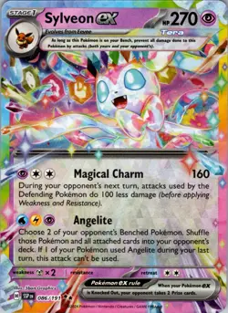 Sylveon ex 086 Surging Sparks Double Rare Pokemon NM - Image 1