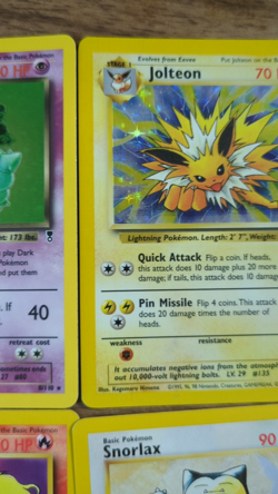 Vintage Holo/Non-Holo Pokemon Lot WOTC Base Set 2, Jungle, legendary, Rocket-LP - Image 2