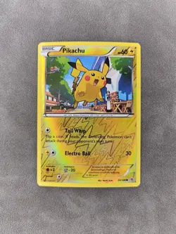 Pokemon TCG Pikachu 20/108 Reverse Holo Foil - XY Roaring Skies - LP - Image 1