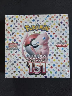 Pokemon 151 Booster Box Sv2a Japanese factory sealed new jp jpn - Image 1