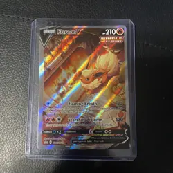 Pokemon Flareon V SWSH179 Promo NM+ - Image 1