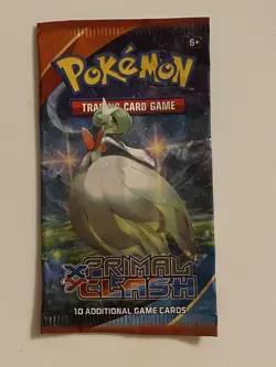 EMPTY Pokemon XY Primal Clash M MEGA GALLADE EX Booster Pack - Image 1