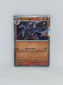 Pokemon Phantasmal Flames Prerelease STAFF Promo Set Sealed - Image 1