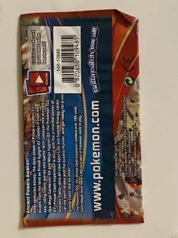 EMPTY Pokemon XY Primal Clash M GROUDON EX Booster Pack - Image 2