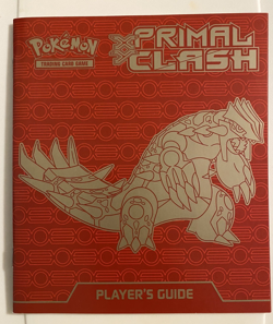 Pokemon XY Primal Clash Groudon EX ETB Elite Trainer Player Guide Booklet ONLY - Image 1