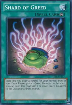 Shard of Greed - YSYR-EN037 - Common - Unlimited Edition - Damaged - Image 1