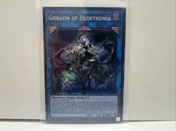 Yugioh Gorgon of Zilofthonia - DUAD-EN050 -Secret Rare -NM Card-FREE SHIPPING - Image 1