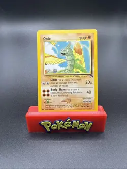 Pokemon Card TCG Onix Card Southern Islands, 3/18 LP Condition - Image 1