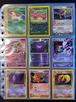 Lot of 90 ALL HOLO Vintage Pokemon Card Binder Collection - Image 4