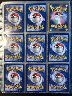 Lot of 90 ALL HOLO Vintage Pokemon Card Binder Collection - Image 5