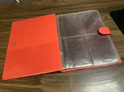 Vintage 1999 Pokemon Pikachu Red Binder TCG Album Snap 30 Page Card Holder - Image 5