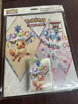 Pokemon Prismatic Evolutions Binder W/ 65 Card Sleeves - Factory Sealed! - Image 1