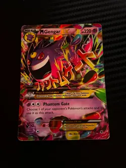 M Gengar EX 35/119 XY - Phantom Forces Holo Pokemon Card - Image 3