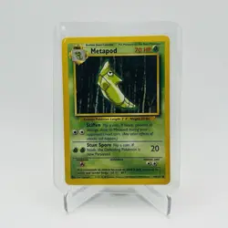 Metapod 54/102 - Common 1999 English Base Set Pokemon Card - Image 1