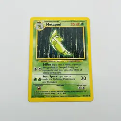Metapod 54/102 - Common 1999 English Base Set Pokemon Card - Image 2