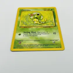 Caterpie 45/102 - Common 1999 English Base Set Pokemon Card - Image 4