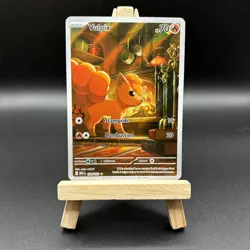 Pokemon Card Vulpix 138/132 Illustration Rare Mega Evolution Near Mint - Image 1