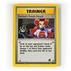 Pokemon - Rocket's Sneak Attack - Non Holo - 72/82 - Team Rocket - Rare Card - Image 1