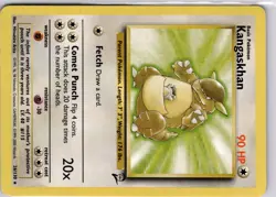 Pokemon TCG Kangaskhan Base Set 2 26/130 Regular Rare Trading Card WOTC - Image 5
