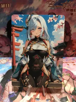 Beautiful Waifu Card Goddess Story CCG Anime Waifu Double Sided - Image 1