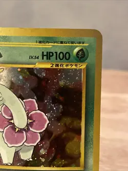 Pokemon TCG Meganium Neo Premium Holo Rare Card 11/111 Unlimited Near Mint - Image 2