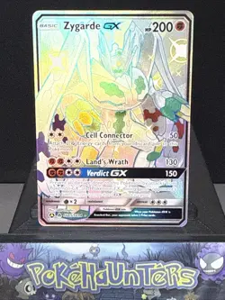 Pokemon Card Zygarde GX SV65/SV94 Ultra Rare Hidden Fates Near Mint - Image 1
