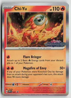 Chi-Yu - (Prerelease) Promo SV: Scarlet & Violet Promo Cards 057 NM - Image 1