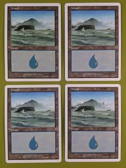 Island (333) x4 Seventh Edition 7th 4x Magic the Gathering MTG - Image 1