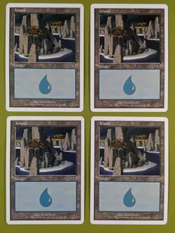 Island (332) x4 Seventh Edition 7th 4x Magic the Gathering MTG - Image 1