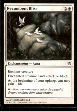 MTG - Recumbent Bliss Duel Decks: Ajani vs. Nicol Bolas #26 Common LP - Image 1