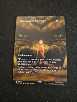 1x - Beastmaster Ascension - Borderless #39 - Avatar: Eternal - NM MTG - Image 1