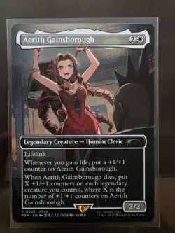 Aerith Gainsborough - Non Foil Pro Tour Promo - Final Fantasy - Image 1