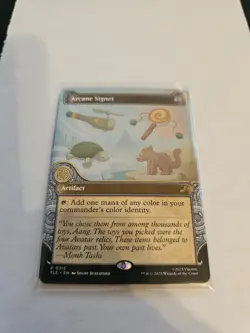 Arcane Signet Showcase MTG Avatar: TLA Eternal-Legal Nm/M - Image 1