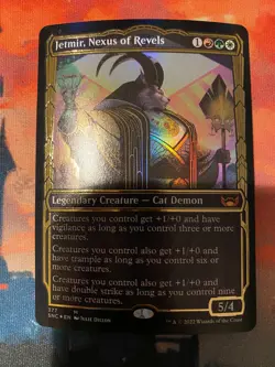 MTG Streets of New Capenna Jetmir Nexus of Revels Gilded Foil - Image 1