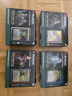 Lord of the Rings Tales of MiddleEarth Commander Deck Food And Fellowship SEALED - Image 3