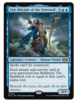 Lier, Disciple of the Drowned Commander: Tarkir Dragonstorm MTG - Image 1