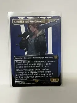 Squall, SeeD Mercenary (Borderless) Final Fantasy Foil - Image 1