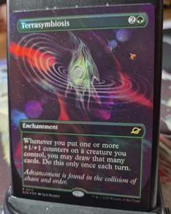 Terrasymbiosis (Borderless) (Foil) - Edge of Eternities (Near Mint) - Image 1