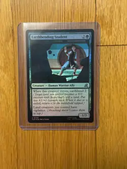 MTG - Earthbending Student - Foil - Avatar: The Last Airbender - Image 1