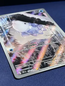 Pokemon TCG Snom 168/162 Temporal Forces Holo Card, Illustration Rare, Full Art - Image 3